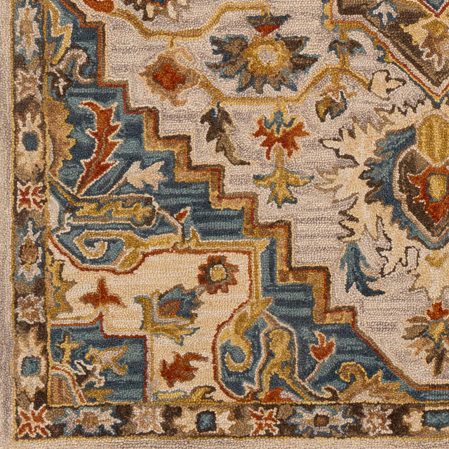 Surya Artemis Aes-2311 Clay, Burnt Orange, Denim, Medium Gray Rugs.