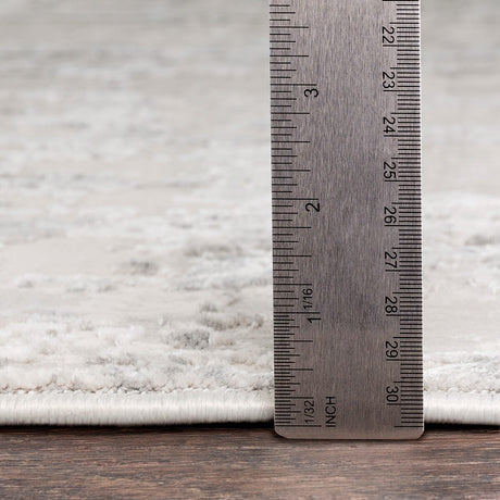 Surya Aisha Ais-2305 Light Gray, Medium Gray, White Rugs.