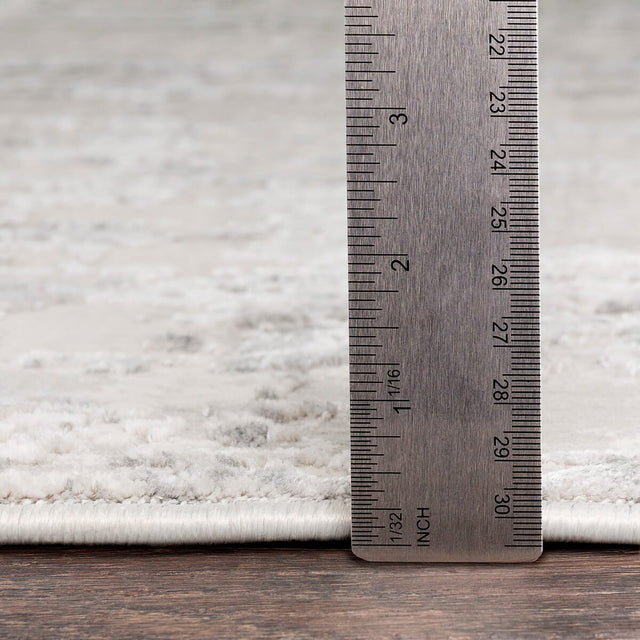 Surya Aisha Ais-2305 Light Gray, Medium Gray, White Rugs.