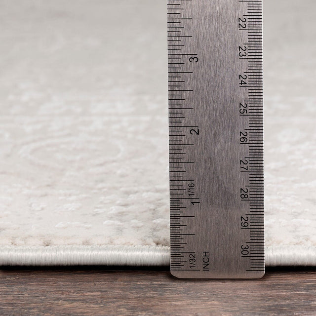 Surya Aisha Ais-2309 Medium Gray, White Rugs.