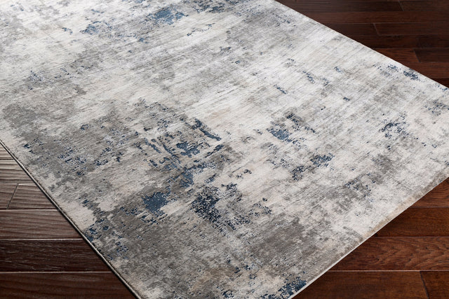 Surya Aisha Ais-2314 Charcoal, Light Gray, Dark Blue, White Rugs.