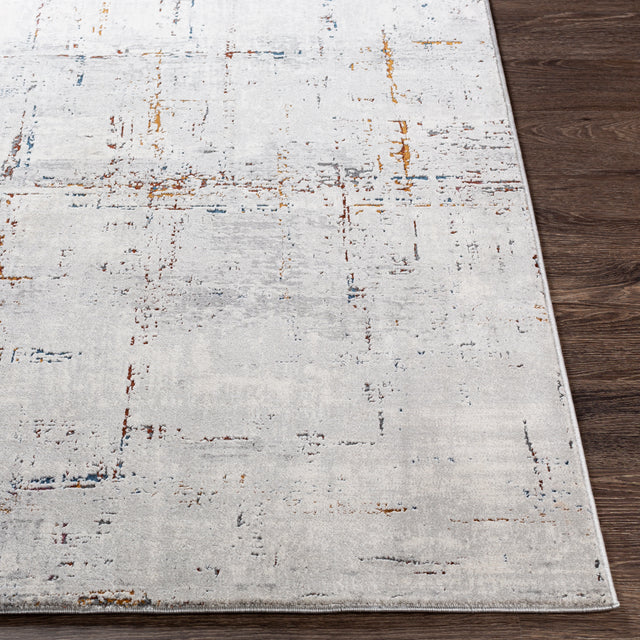 Surya Aisha Ais-2317 Medium Gray, Taupe, Charcoal, Dark Blue Rugs.