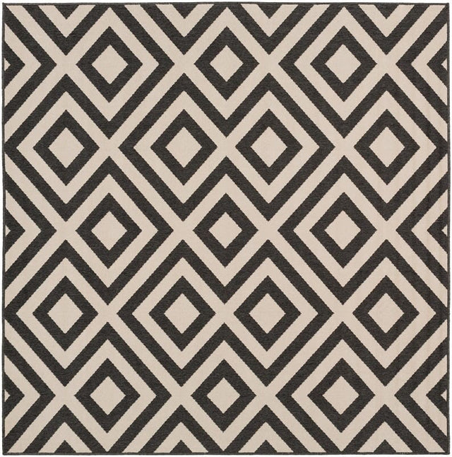 Surya Alfresco Alf-9639 Black / Beige Rugs.