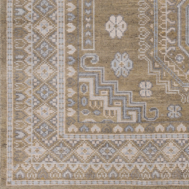 Surya Almeria Alm-2301 Wheat, Medium Gray, Pale Blue, Beige Rugs.