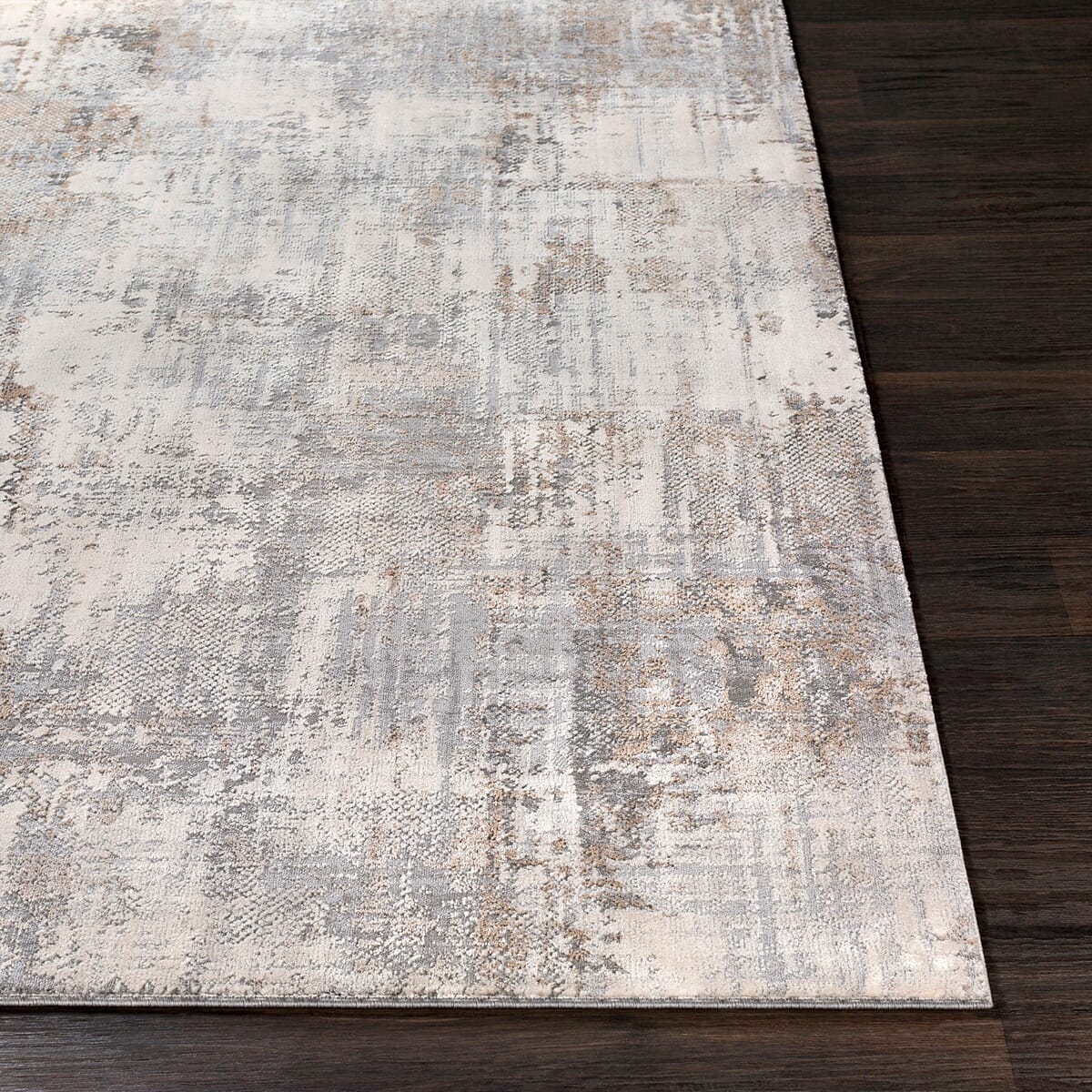 Surya Alpine Alp-2304 Light Gray, Ivory, Camel Rugs.
