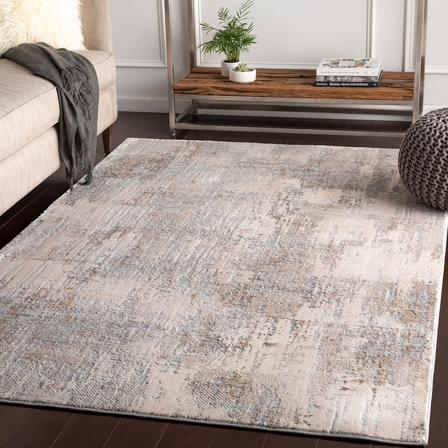 Surya Alpine Alp-2304 Light Gray, Ivory, Camel Rugs.
