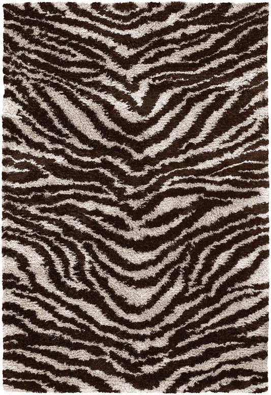 Chandra Amazon ama-5604 Brown Animal Prints /Images Area Rug