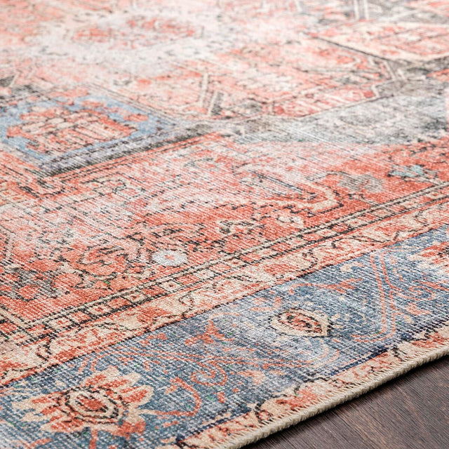 Surya Amelie Aml-2309 Rose, Denim, Butter, Beige Rugs.