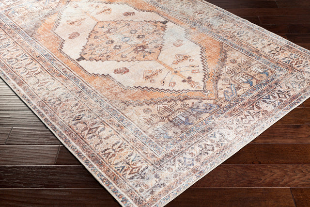 Surya Amelie Aml-2312 Camel, Wheat, Ivory, Dark Brown Rugs.