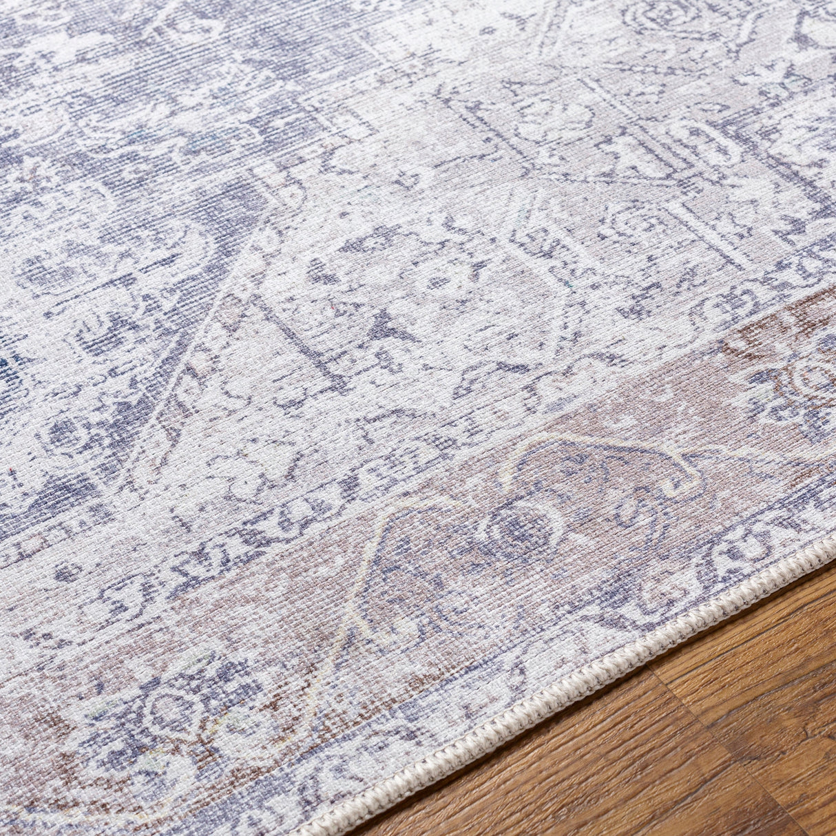 Surya Machine Washable Amelie Aml-2360 Brown Rug.