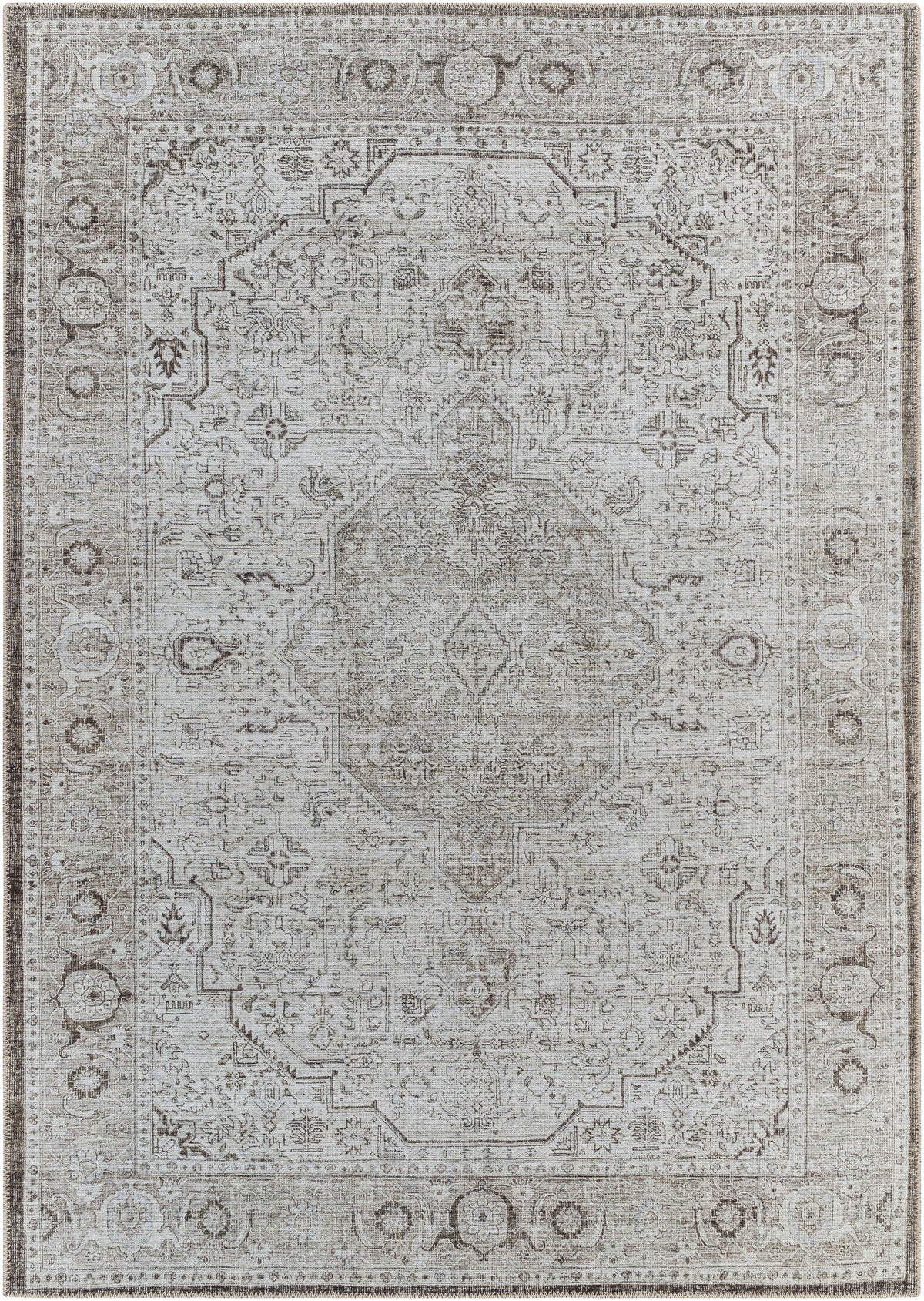 Surya Machine Washable Amelie Aml-2368 Grey Rug.