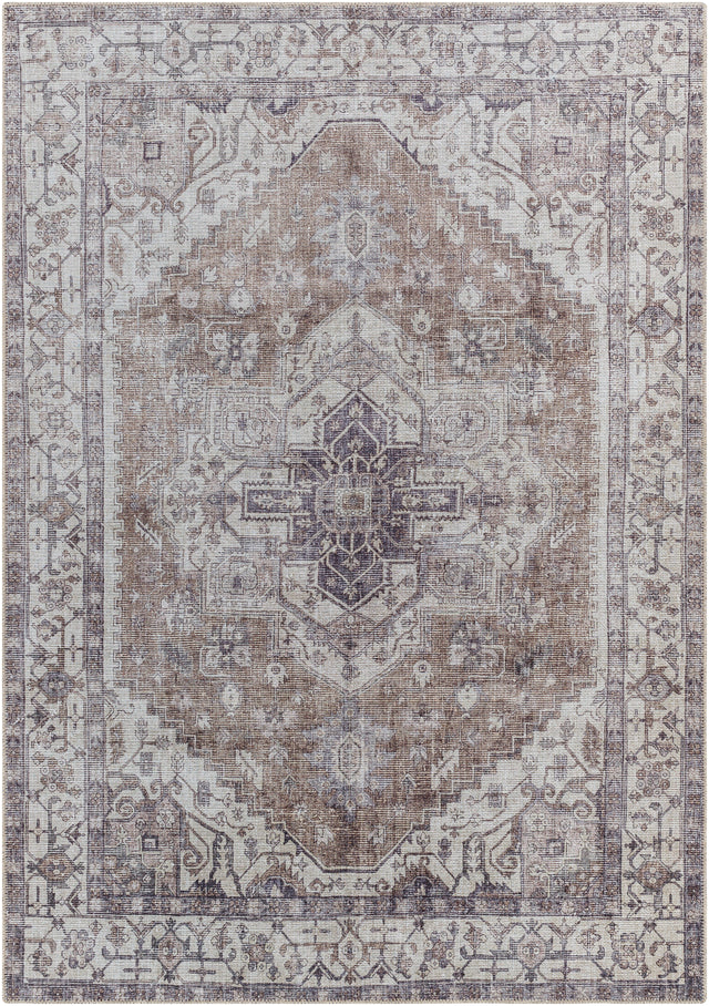 Surya Machine Washable Amelie Aml-2371 Grey Rug.