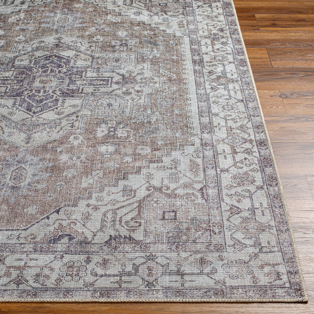 Surya Machine Washable Amelie Aml-2371 Grey Rug.
