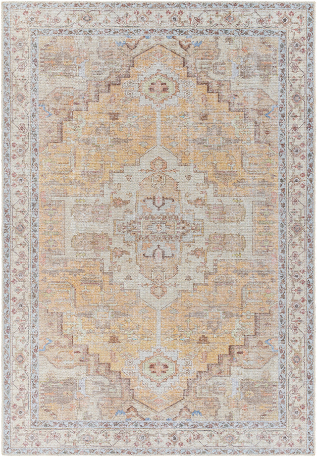 Surya Machine Washable Amelie Aml-2373 Orange Rug.