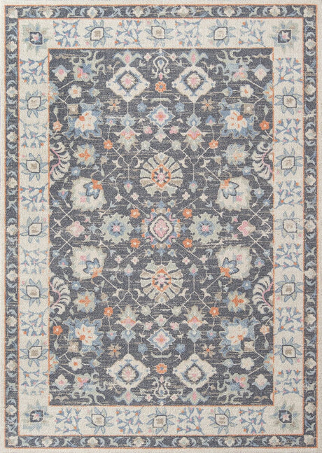 Momeni Anatolia Ana-8 Charcoal Rugs.