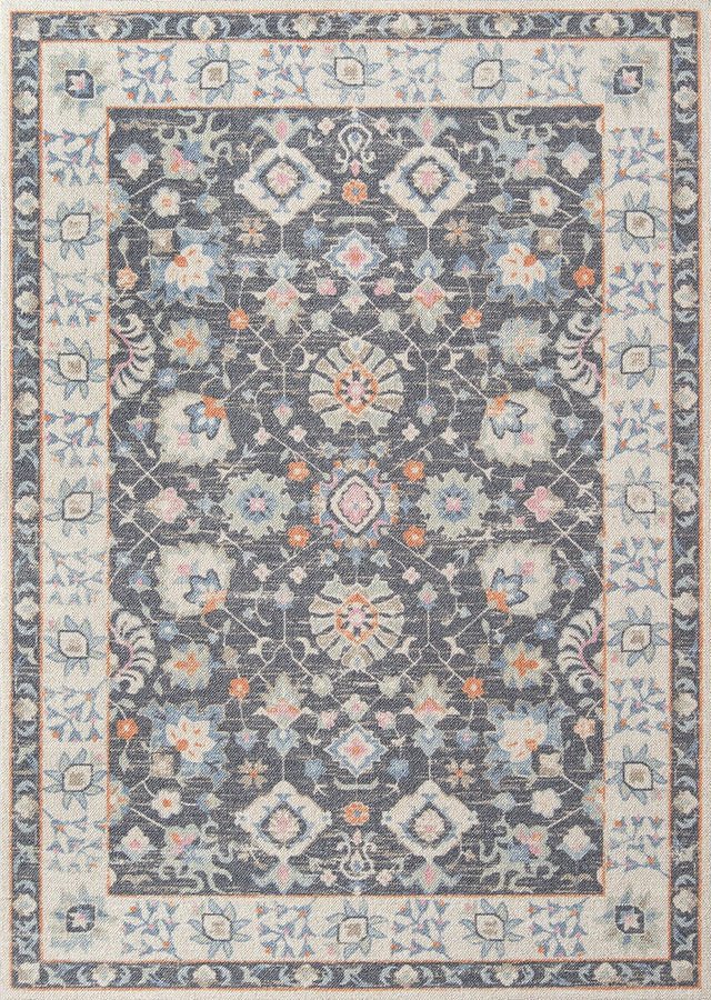 Momeni Anatolia Ana-8 Charcoal Rugs.