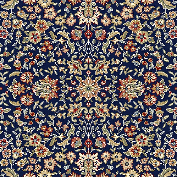 Dynamic Rugs Ancient Garden 57078 Blue / Ivory Rugs.