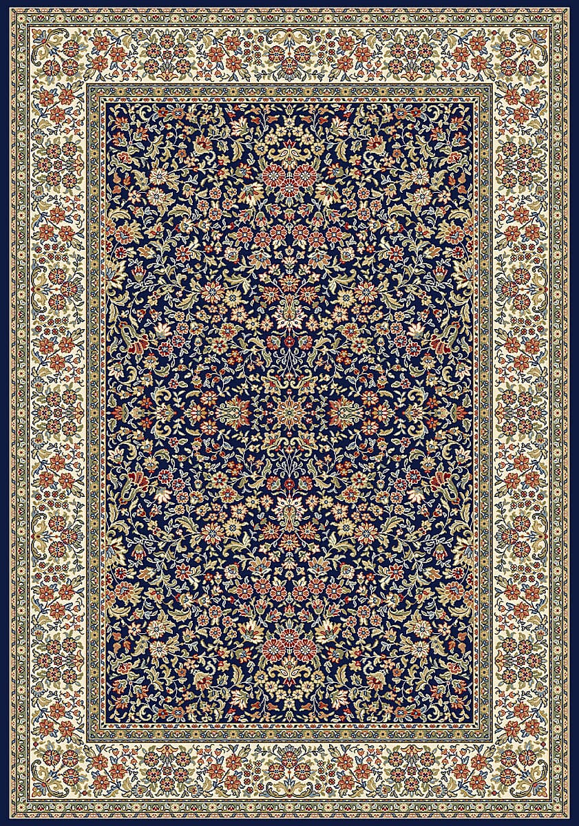 Dynamic Rugs Ancient Garden 57078 Blue / Ivory Rugs.