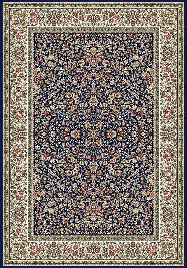 Dynamic Rugs Ancient Garden 57078 Blue / Ivory Rugs.