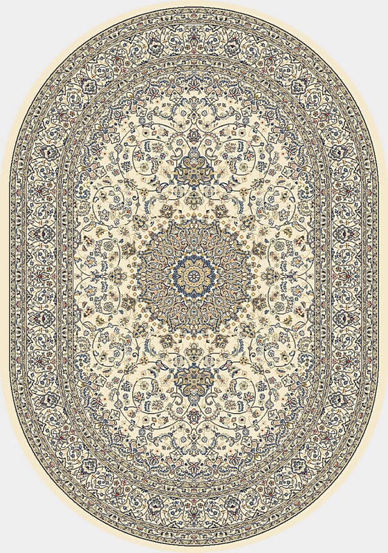 Dynamic Ancient Garden 57119 Ivory Area Rug
