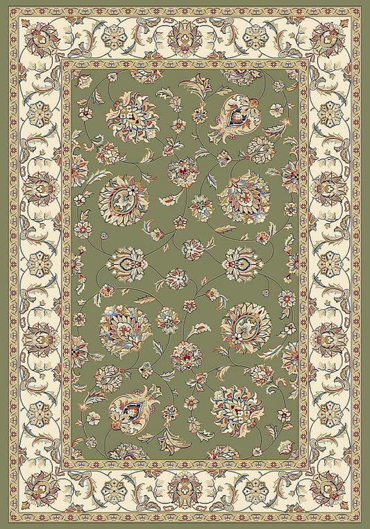 Dynamic Ancient Garden 57365 Green / Ivory Area Rug