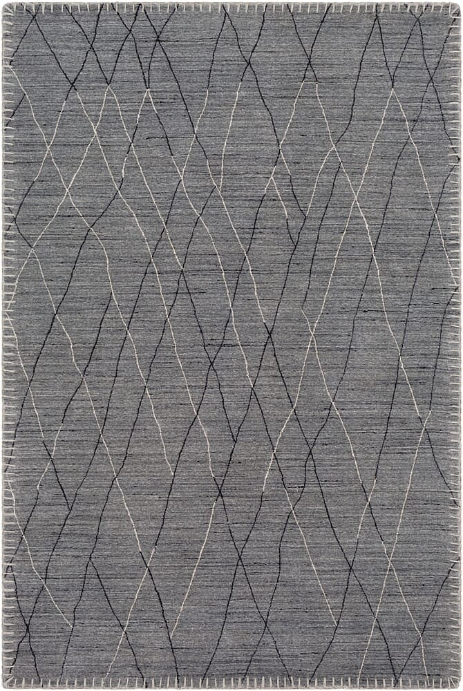 Surya Arlequin Arq-2300 Medium Gray, Taupe, Black Rugs.