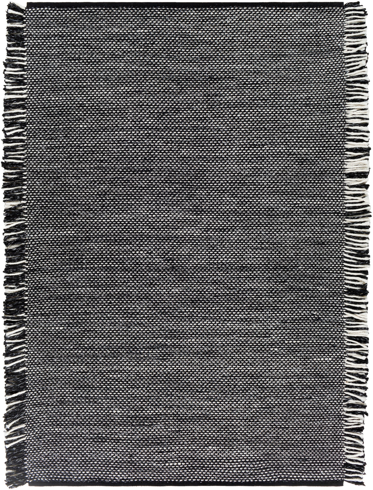 Surya Azalea Aza-2312 Black, Cream, Medium Gray Rug.