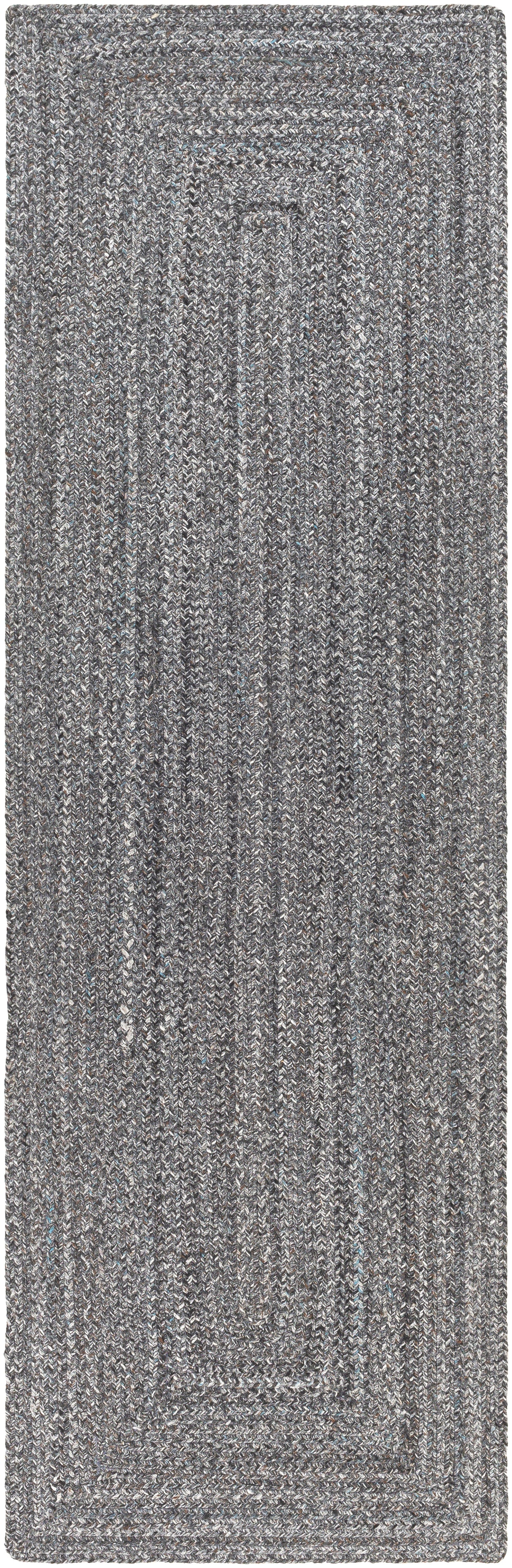 Surya Azalea Aza-2320 Light Gray, Medium Gray, Charcoal, Dark Brown Rugs.