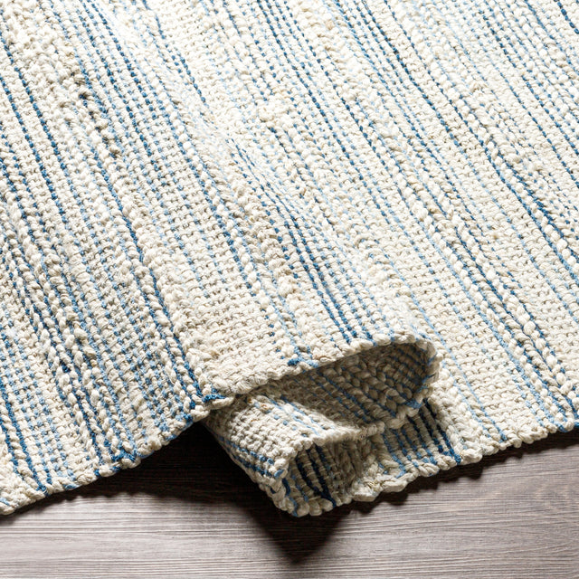 Surya Bali Bal-2303 Navy, Denim, Beige, Cream Rugs.