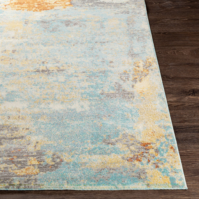 Surya Bodrum Bdm-2301 Ivory, Burnt Orange, Saffron, Silver Gray Rugs.