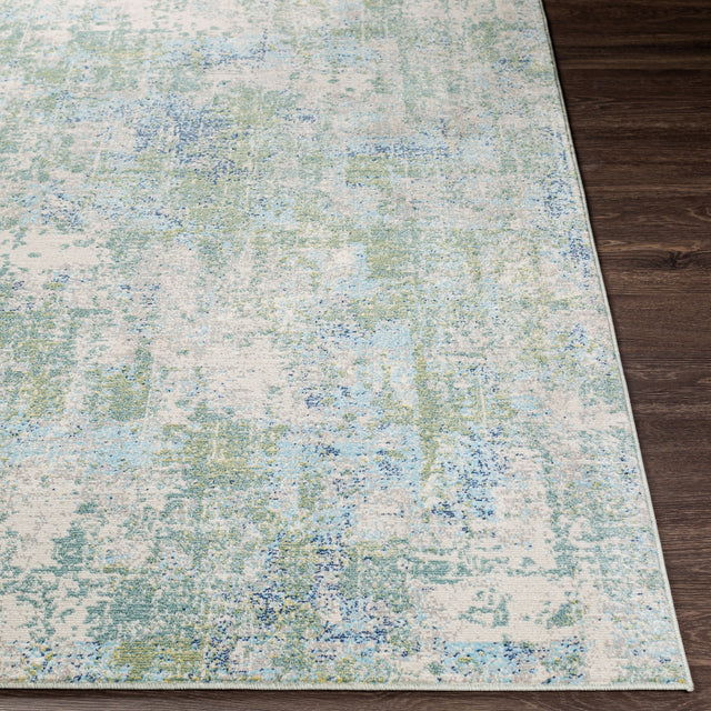 Surya Bodrum Bdm-2328 Dark Green, Wheat, Navy, Sky Blue Rugs.