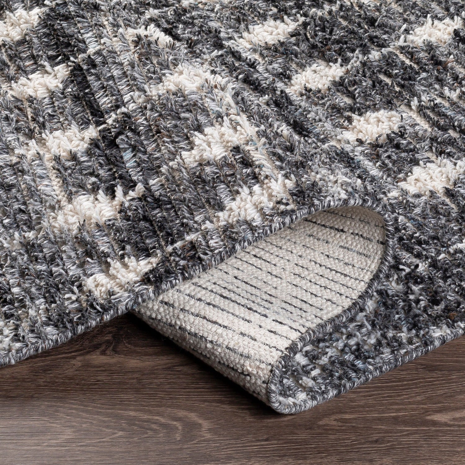 Surya Birch Bhc-2301 Charcoal, Medium Gray, Taupe, Light Gray Rugs.