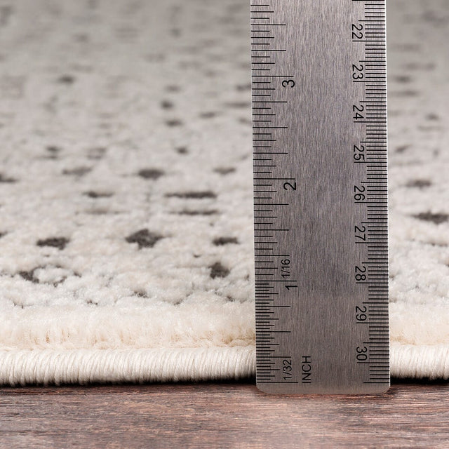 Surya Bahar Bhr-2308 Medium Gray, Charcoal, Beige Rugs.