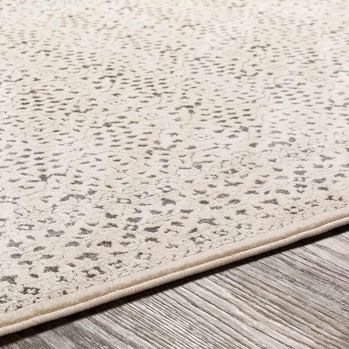 Surya Bahar Bhr-2308 Medium Gray, Charcoal, Beige Rugs.