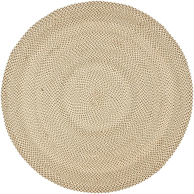 Safavieh Braided Brd173A Beige / Brown Rugs.