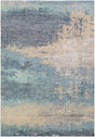 Surya Baranof Brf-1000 Aqua, Ivory, Tan, Charcoal, Teal Rugs.