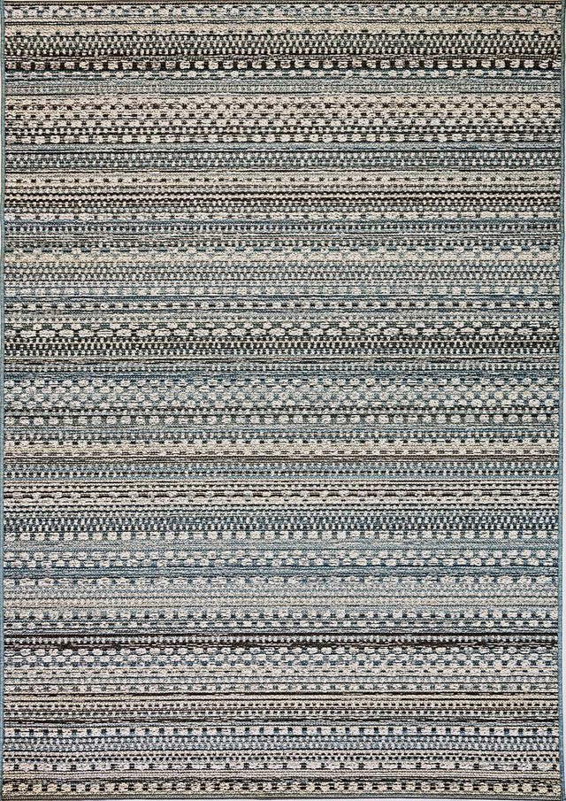 Dynamic Rugs Brighton 8570 Beige / Blue Rugs.