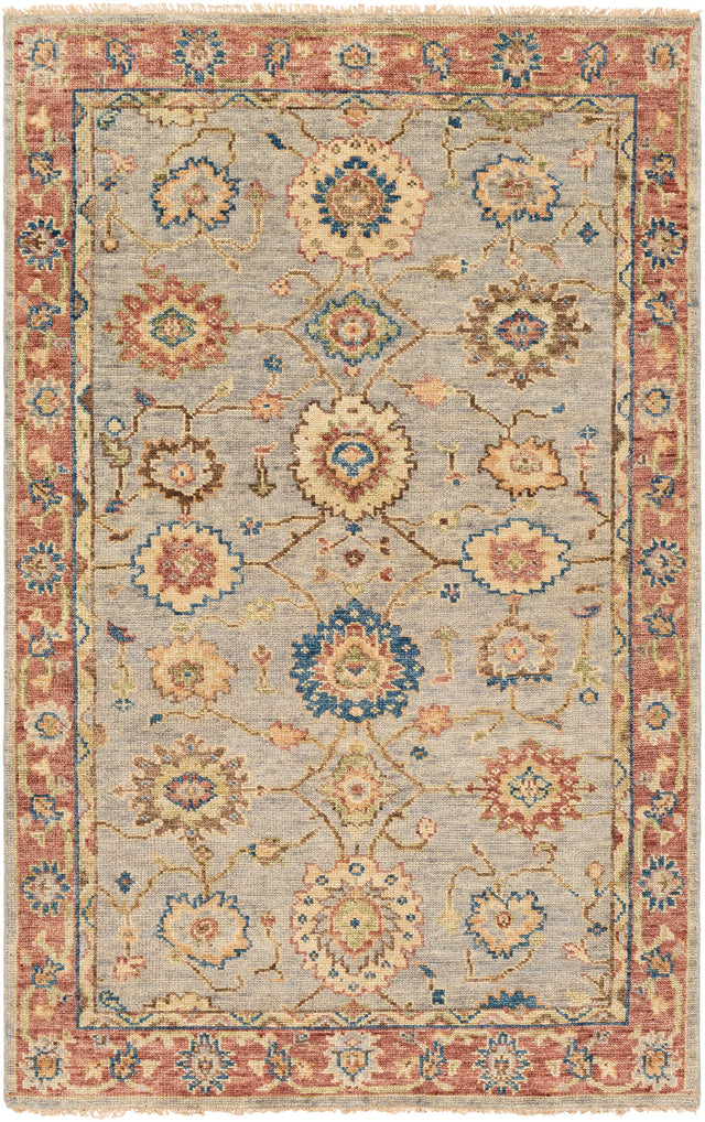 Surya Biscayne Bsy-2304 Bright Blue, Dark Green, Grass Green, Camel Rugs.
