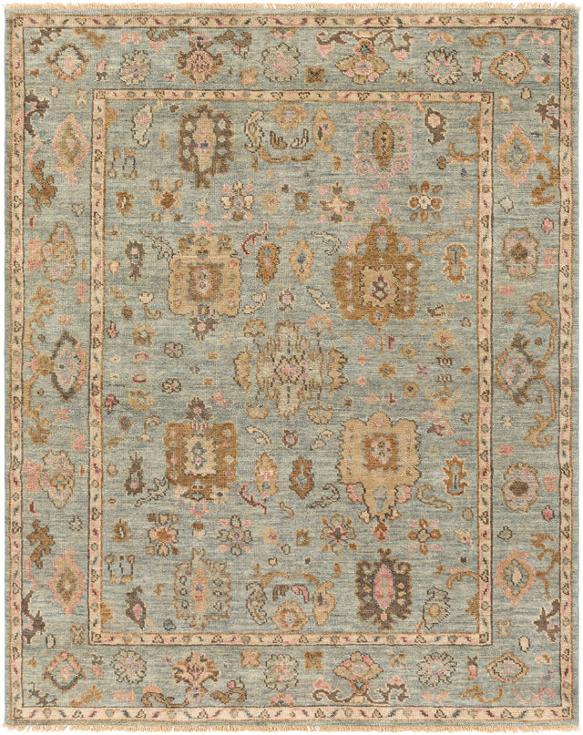 Surya Biscayne Bsy-2305 Beige, Dark Green, Camel, Rose Rugs.