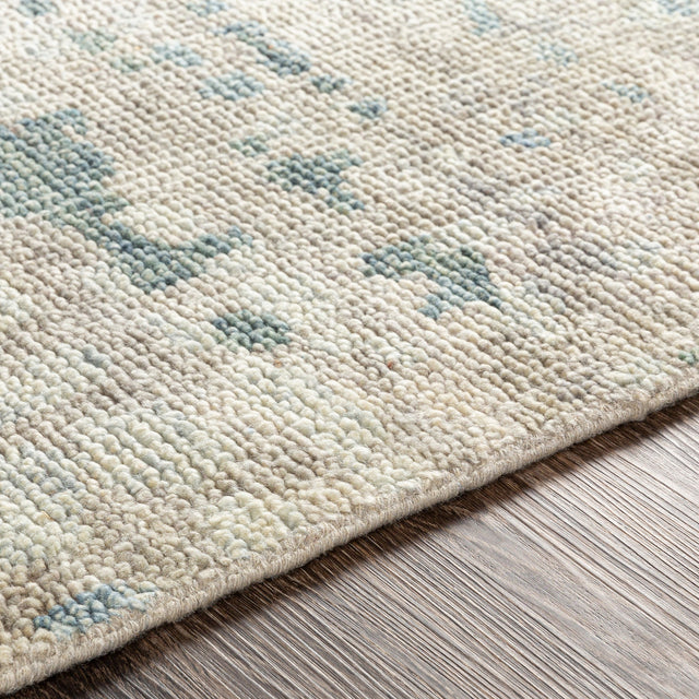 Surya Biscayne Bsy-2308 Teal, Sage, Dark Green, Medium Gray Rugs.