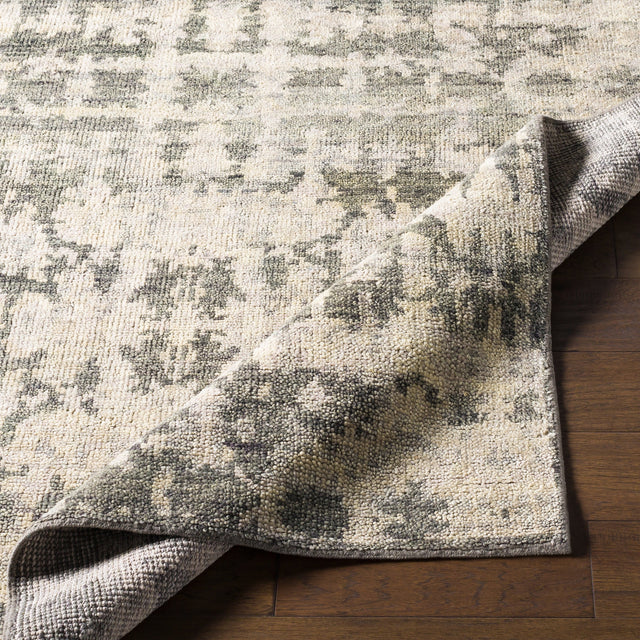 Surya Biscayne Bsy-2309 Sage, Ivory, Taupe, Medium Gray Rugs.