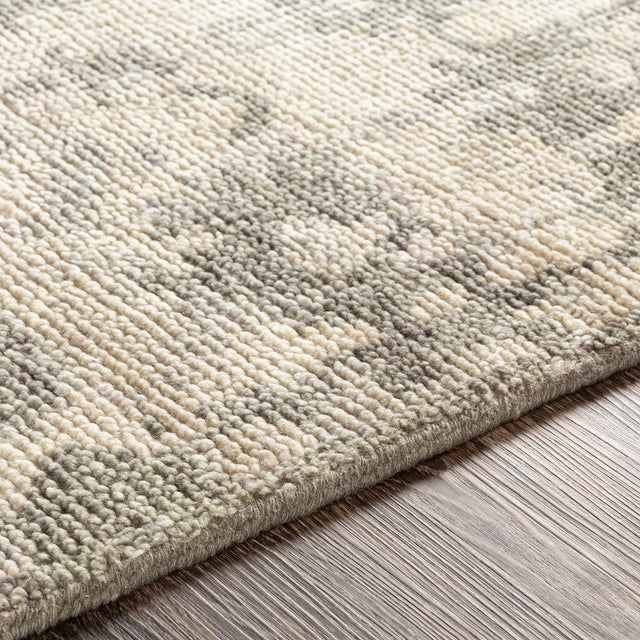 Surya Biscayne Bsy-2309 Sage, Ivory, Taupe, Medium Gray Rugs.