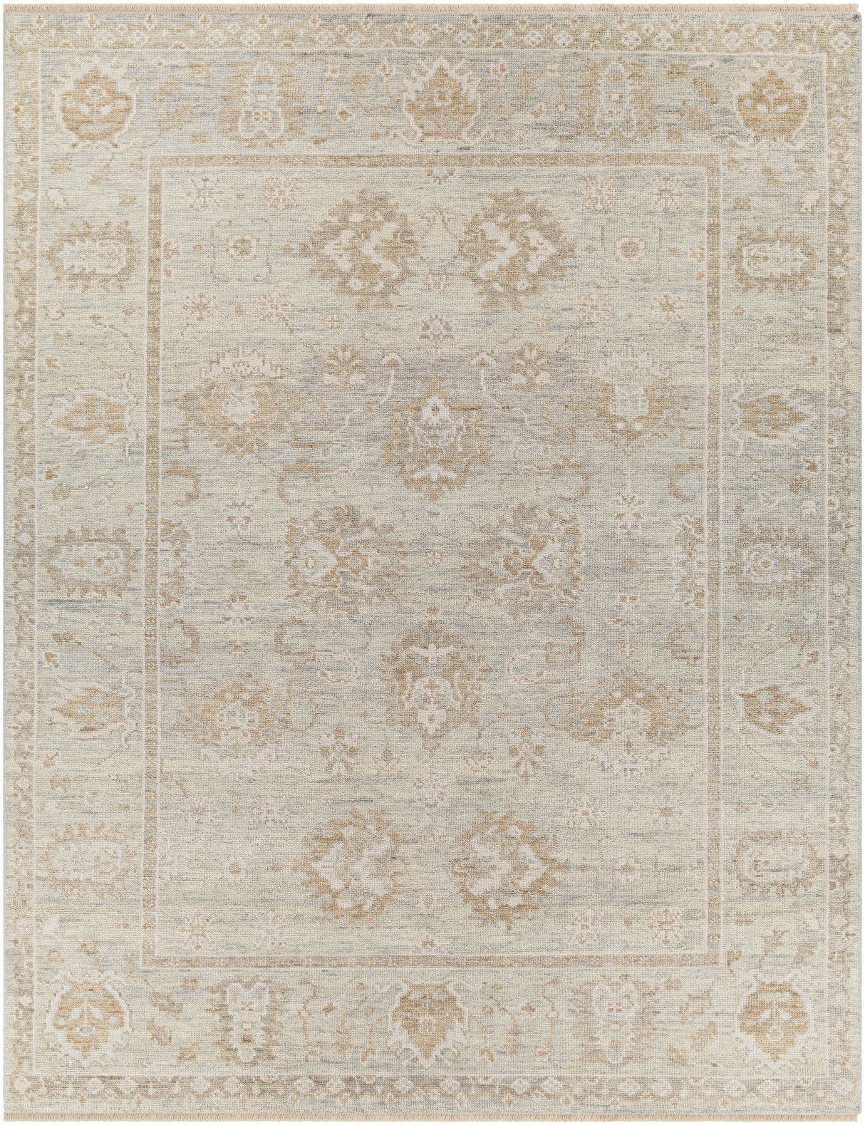 Surya Biscayne Bsy-2313 Light Gray, Tan, Medium Gray Rugs.