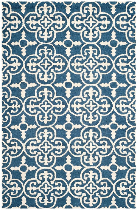 Safavieh Cambridge Cam133G Navy / Ivory Rugs.