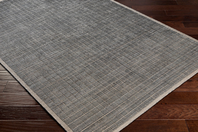 Surya Carre Ccr-2302 Charcoal, Medium Gray Rugs.