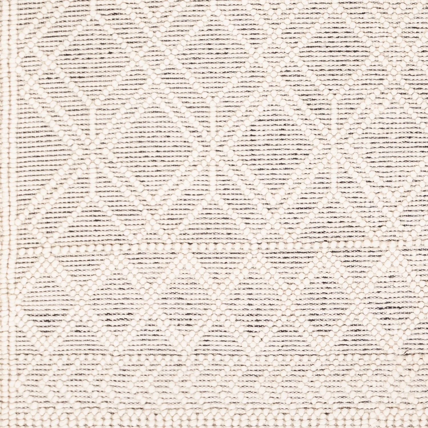 Surya Casa Decampo Cdc-2301 Ivory, Black Rug.