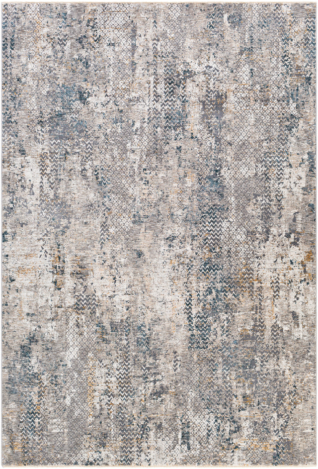 Surya Cardiff Cdf-2302 Light Gray, Charcoal, Beige, Camel Rugs.