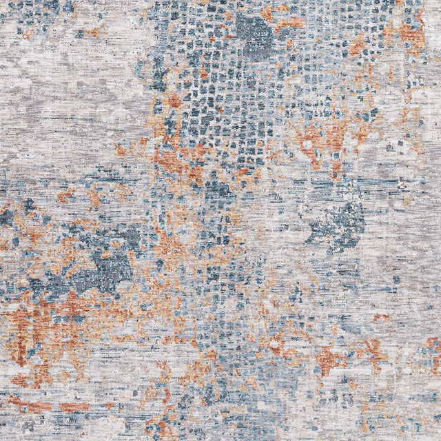 Surya Cardiff Cdf-2305 Medium Gray, Denim, Tan, Sky Blue Rugs.