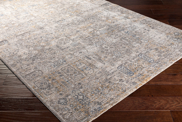 Surya Cardiff Cdf-2310 Charcoal, Ivory, Medium Gray, Camel Rugs.