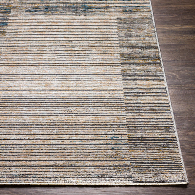 Surya Cardiff Cdf-2311 Beige, Cream, Denim, Taupe Rugs.